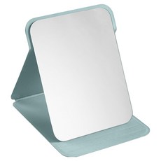 KUSSO 感性設計古董風折疊桌鏡 25 x 18 cm, 薄荷綠