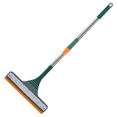 2合1去污刮水擦窗器, 1個, 綠色