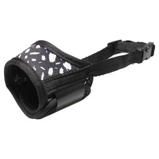 요런개 반려동물 데이소이 부드러운 물림방지 입마개 S, 03 블랙, 1개