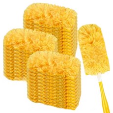 어무드 360도 일회용 먼지털이 핸들 + 리필 30p 세트, 옐로우, 1세트