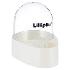LillipHut 小動物專用圓頂飲水器 200cc, 1個, 白色