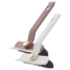 幸福 堅固 浴室刷具 2件組 360度 13 x 24 cm, 白色, 棕色, 1套