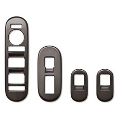 DKMALL 現代 The All-New Palisade LX3 窗戶開關飾條, 胡桃木紋, 窗戶