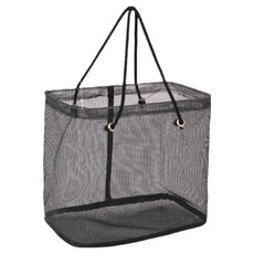 PEONIST 排水瀝水籃 洗漱包 盥洗包 浴室收納袋, 黑色