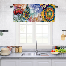 Eunhee Magic 廚房橫簾 加厚款窗簾, 類型18