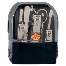 THREE SEVEN 修甲工具8件組 TS-090C, 銀色, 1組