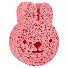 디보트브리엘 바스 스펀지 토끼, 핑크, 1개