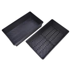 蔬菜工坊 加高型育苗箱 有孔/無孔, 2個