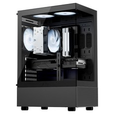 주연테크 2025 마린 라이젠5 라이젠 9000 시리즈 라데온 RX 9070 XT, 블랙, 16GB, 512GB, Free DOS, D396X97XT-B