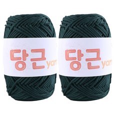 마마니트 당근 뜨개실 80g, 20 포레스트, 2개 20 포레스트, 2개