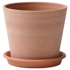 Morningscent 自然現代風塑膠盆 室內裝飾品 植物花盆 B款, 蜜桃色, 1個