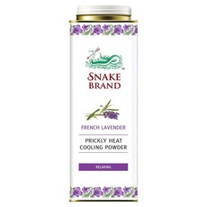 SNAKE BRAND 蛇牌 爽身粉 紫色薰衣草, 1個, 280g
