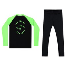 aquatica 兒童防曬泳衣上衣 AQAJTS504 + 水上緊身褲 AQA415 套裝