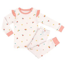 Maykids 女童用 Mini Florence 30支羅紋布家居服上下套裝