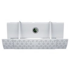 Soul Rich 時尚冷氣擋風板 白色 60~95cm, 單一商品