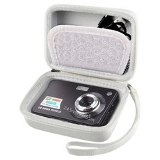 웰롯 디지털 방수 하드 케이스 카메라 가방 13 x 10 x 6 cm, 화이트, 1개 화이트, 1개