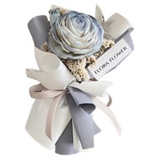 Flora Flower 擴香瓶中花, 水藍色