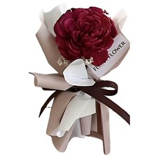 Flora Flower 擴香瓶中花, 酒紅色