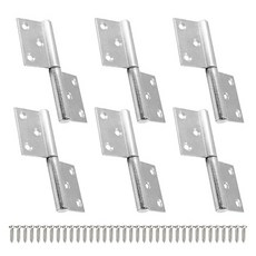 O-ON 不鏽鋼 201 分離式鉸鏈 + 螺絲組 L型, 6套