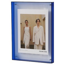 塔米納優 透明相框, 1個, 藍色