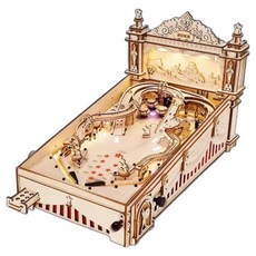 ROKR 立體木製組裝模型 3D 彈珠台 EG01, 1個