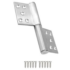 O-ON 不鏽鋼 304 可分離式鉸鏈 + 螺絲 10入組 J型, 1套