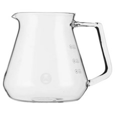 TIMEMORE 泰摩 玻璃分享壺 透明色, 單品, 600ml, 1個