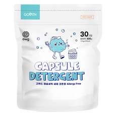 GOWITH 幼兒溫和洗衣膠囊 棉花香 30顆入