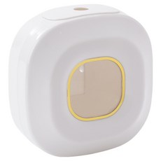 Lumishell 壁掛式一次性保鮮膜套 水槽過濾網收納盒, 白色, 1個