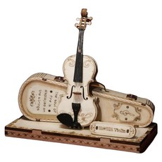 ROKR 立體木製組裝模型 小提琴 TG604, 1個