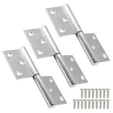 O-ON 不鏽鋼 304 分離式鉸鏈 3入 + 螺絲 18入 O型組, 1套