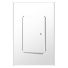 Boedam 1開1路開關 雪白色