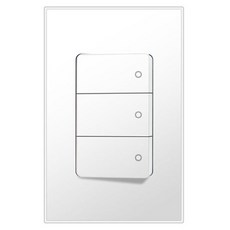 Boedam 開關3孔1路跳線內置 雪白色