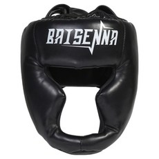 BAISENNA 격투기 태권도 스포츠 훈련 헤드기어, 04 검은색, 1개