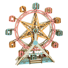 Daily Nest 消磨時光立體拼圖 類型2, 混合顏色, 1個, 89件