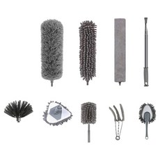 幸福簡約除塵撢9件組, 混合色, 1套