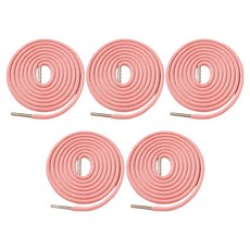 앙플러스 원형 철팁 후드티 바지 끈, 핑크, 5개