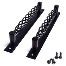 Sonjabisesang 螺絲 3T 板式把手 P192, 黑色, 2個