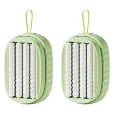 포에버진스 세탁솔 세제리필 청소솔 브러쉬, 그린, 2개