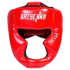 Baisenna 格鬥 跆拳道 運動 訓練 護頭, 02 紅色, 1個