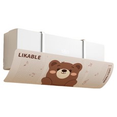 KODACHIEF 모던한 에어컨바람조절판 곰돌이 판매 거치대 없는 범용 90cm, 1개