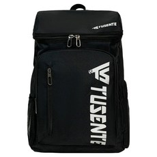 Seliving 大容量羽球拍後背包, 黑色, 1個