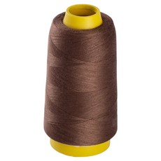 앙플러스 폴리 스티치 40수 2합사 재봉사 실, 브라운, 1개