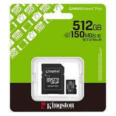Kingston 金士頓 microSDXC TF U3 V30 A1 記憶卡 SDCS3, 512GB, 1個