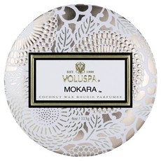 VOLUSPA 微笑蘭花 迷你錫蠟燭, 蘭花 + 香水百合 + 土馬鬃, 113g, 1件