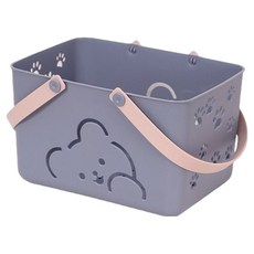 可愛小熊瀝水沐浴籃, 紫色
