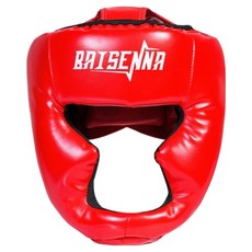 BAISENNA 격투기 태권도 스포츠 훈련 헤드기어, 05 빨간색, 1개 05 빨간색, 1개