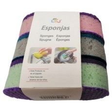 LSJ Luneon 現代清潔海綿 圓形3件組, 1套