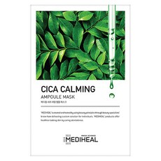 MEDIHEAL 美迪惠爾 官方直營 四重積雪草舒緩導入面膜, 10片, 1組