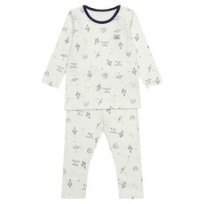 타티네쇼콜라 유아용 BL로켓 슬림 실내복 상하의 세트